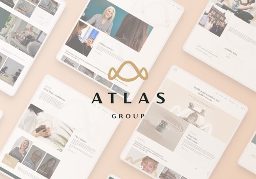 UX/UI Design Package Example: Atlas Health Group