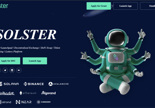 Blockchain Package Example: Solster - Solana based IDO Launchpad