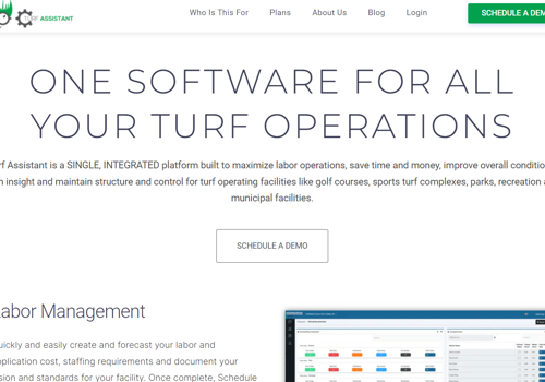 Web Development Package Example: Turf Assistant