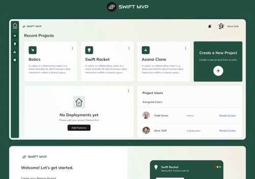 Web Design Package Example: Swift MVP