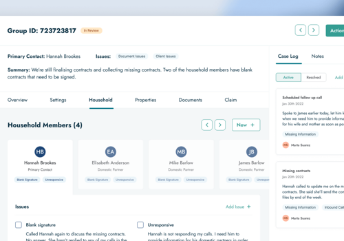 UX/UI Design Package Example: B2B Web app re-design
