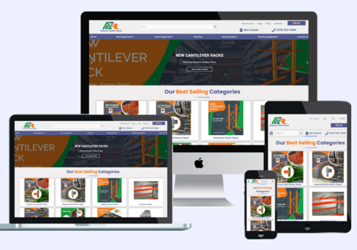 Web Development Package Example: Atlanta Pallet Rack