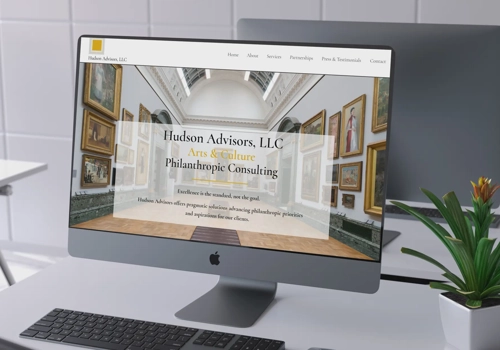 Web Design Package Example: Website design for Consulting Company