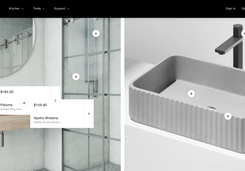 E-Commerce Development Package Example: High-End Kitchen and Bath E-commerce Platform