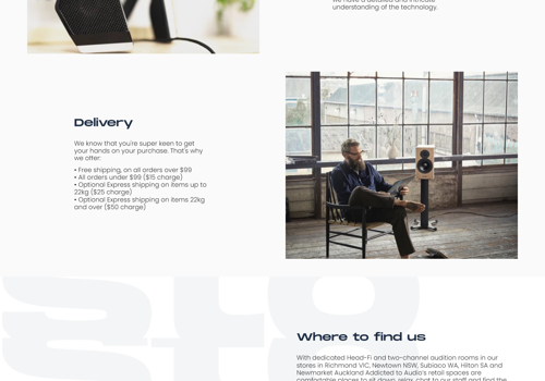 Web Development Package Example: Shopify Store for Music Devices