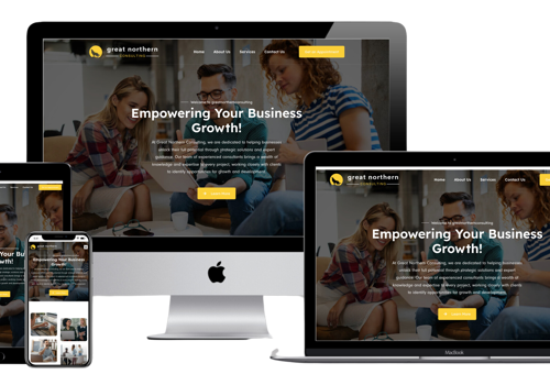 Web Design Package Example: Website Design