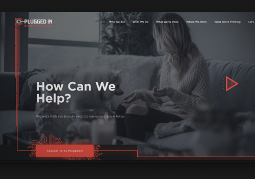 Web Development Package Example: Plugged In Electrical | Corporate website