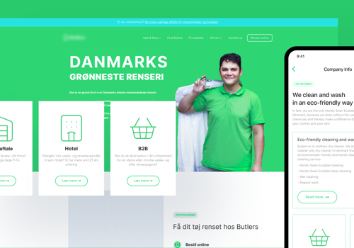 Mobile App Development Package Example: Beyond Laundry:prioritize convenience with Butlers