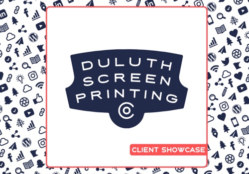 Pay Per Click Package Example: Duluth Screen Printing - Online Advertising