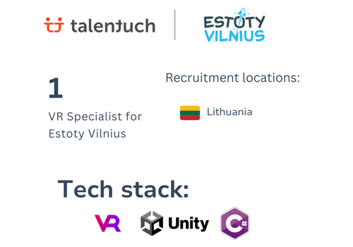 Recruiting Package Example: VR Specialist in Lithuania for Estoty