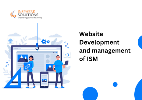 UX/UI Design Package Example: Website Development and management of ISM