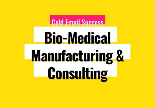 Direct Marketing Package Example: 135 Meetings for a Bio-Medical Manufacturing Firm