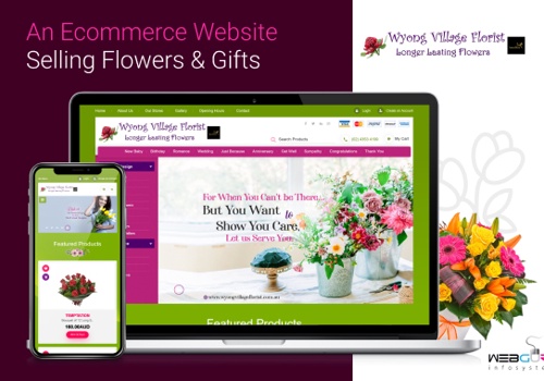 E-Commerce Development Package Example: An Ecommerce Website for Selling Flowers
