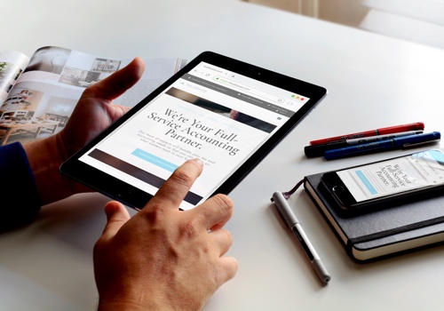 Web Design Package Example: Todd Cpas Website Design and Development