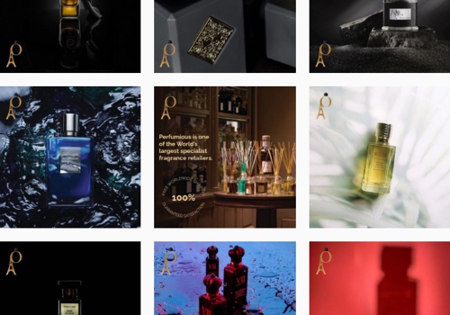 Social Media Marketing Package Example: Social Media Marketing for Perfumious