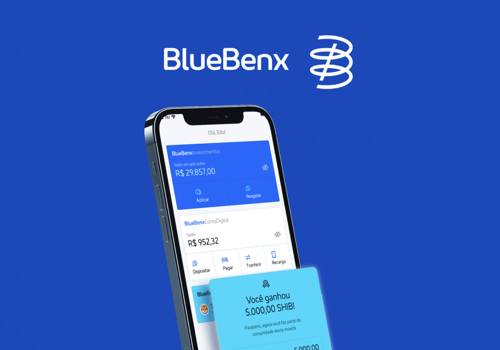 Mobile App Development Package Example: Bluebenx – the future of Blockchain Bank