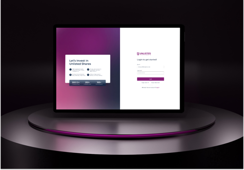 Web Design Package Example: Unlisted Assets : UX/UI Design & Research