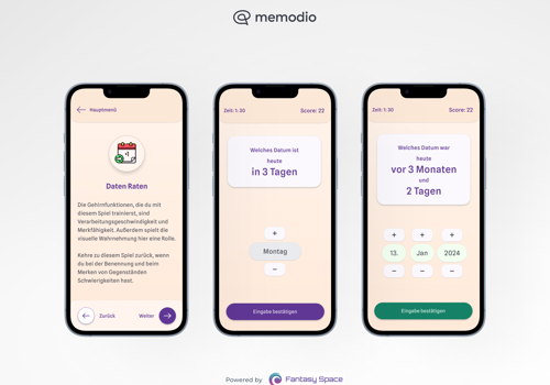 Custom Software Development Package Example: Memodio: Medical App