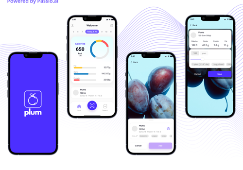 UX/UI Design Package Example: Food tracking application for iOS