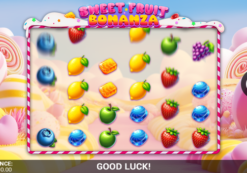 Custom Software Development Package Example: Sweet Fruit Bonanza - Colorful slot