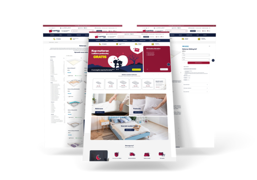 E-Commerce Development Package Example: Sypialniap Pus - Dedicated Online Shop Prestashop