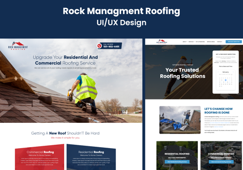 UX/UI Design Package Example: Redesign WordPress Site - Professional Website