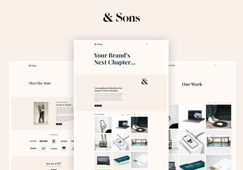 E-Commerce Development Package Example: 50% more Traffic | & Sons Creative