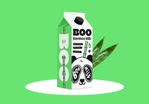 Branding Package Example: Boo Milk | Brand Launch