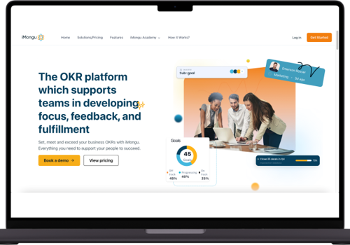 Custom Software Development Package Example: iMongu:Streamlined Goal and Performance Management