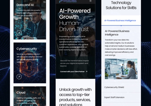 Conversion Optimization Package Example: Photon Leap: Tech Startup Website