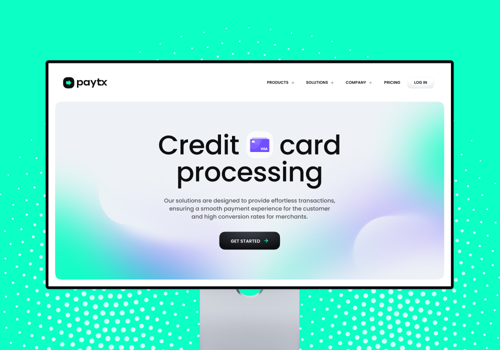 UX/UI Design Package Example: PayTX – Payment system for online businesses