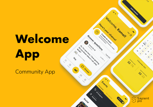 Custom Software Development Package Example: WelcomeApp – Social Networking