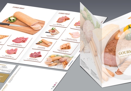 Graphic Design Package Example: Branding set for Gourmessa Sdn Bhd