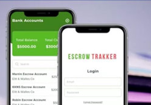 Mobile App Development Package Example: Escrow-Trakker