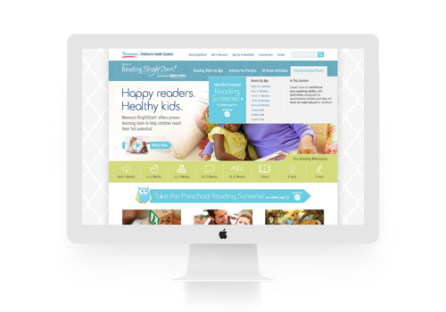 Web Development Package Example: Nemours Reading BrightStart! - Development