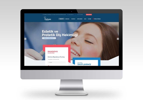 Web Design Package Example: Dent Turkuaz Website Desing