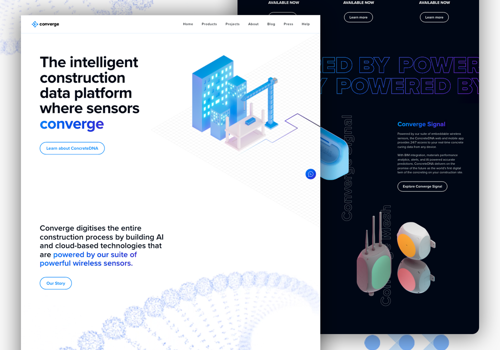 UX/UI Design Package Example: How We Doubled Converge's Conversions