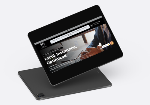 Web Design Package Example: Rogersville Insurance