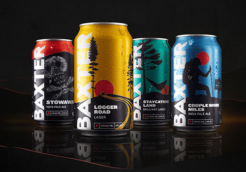 Branding Package Example: Baxter Brewing