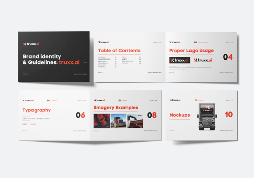 Branding Package Example: Branding & Web Design for a Logistics Company