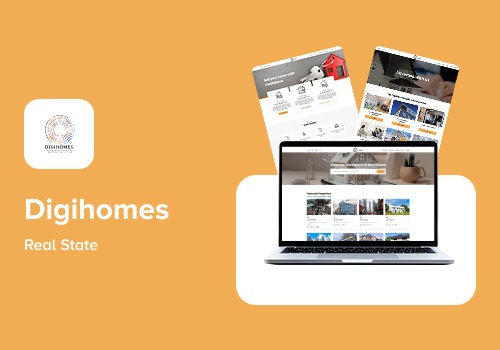 Web Design Package Example: Real estate Portal
