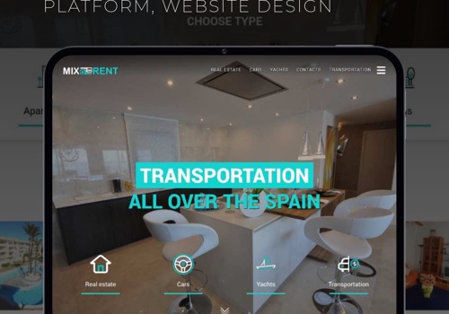 Content Marketing Package Example: MixRent Renting Platform