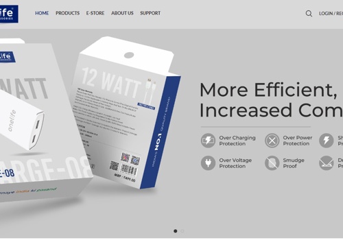 E-Commerce Development Package Example: One life Indian