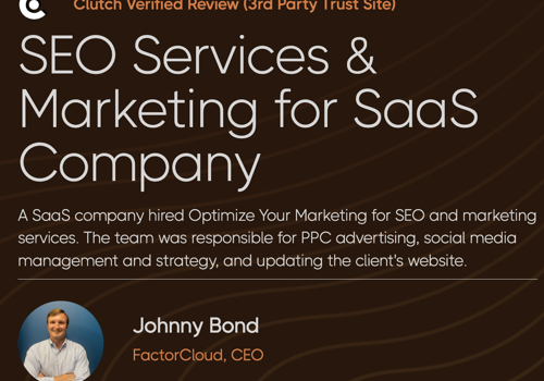 Social Media Marketing Package Example: SEO Services & Marketing for SaaS Company