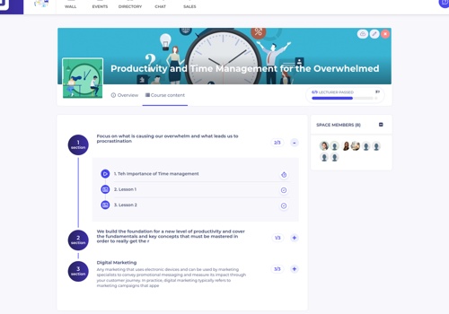 IT Staff Augmentation Package Example: Enterprise community platform