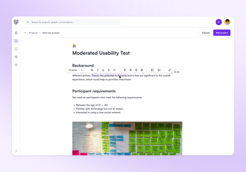 UX/UI Design Package Example: Designing an MVP prototype for Useful