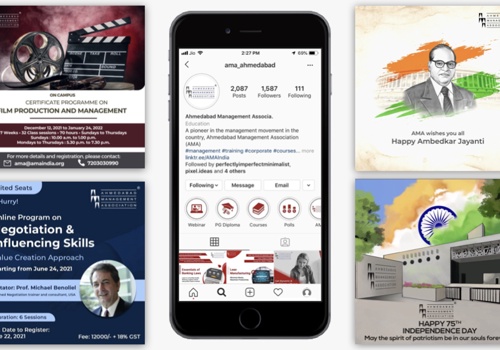 Social Media Marketing Package Example: Social Media Management for Educational Institute