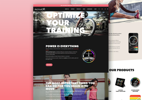 E-Commerce Development Package Example: Activio Fitness