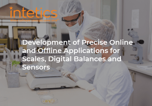 Custom Software Development Package Example: Precise Online and Offline Apps for Scales&Sensors