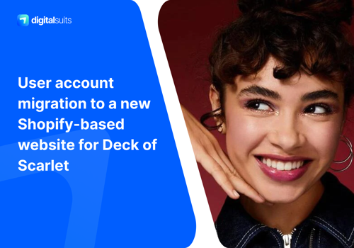 E-Commerce Development Package Example: Migrating User Accounts to a New Shopify Website
